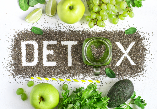 10 super foods that help you to detoxify your body.