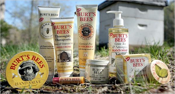 Burt's Bees Organic Beauty Products